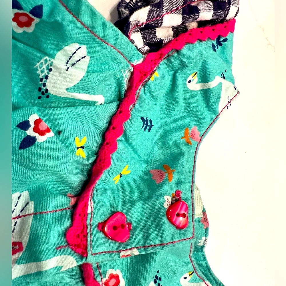 Lilly & Sid 18-24 months girls button pants one-piece.